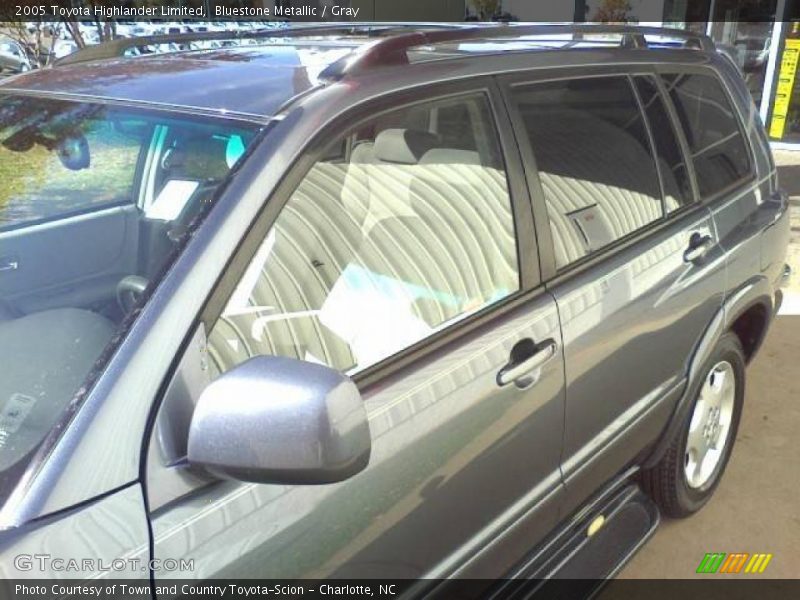 Bluestone Metallic / Gray 2005 Toyota Highlander Limited