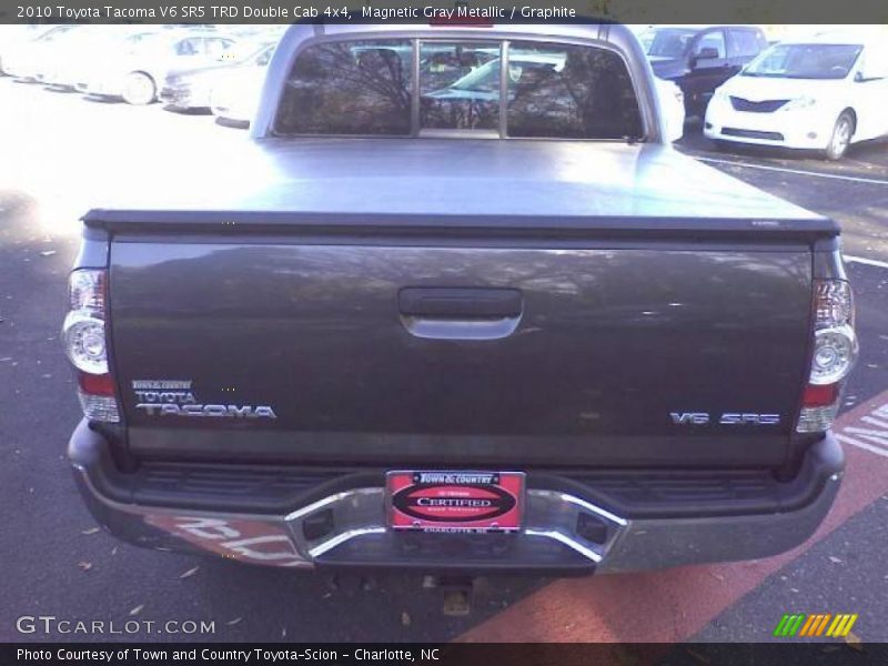 Magnetic Gray Metallic / Graphite 2010 Toyota Tacoma V6 SR5 TRD Double Cab 4x4