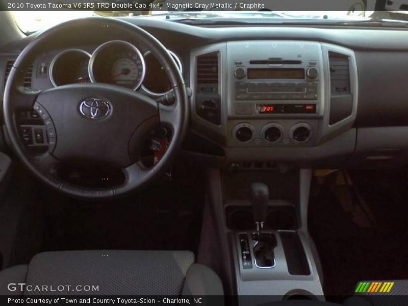 Magnetic Gray Metallic / Graphite 2010 Toyota Tacoma V6 SR5 TRD Double Cab 4x4