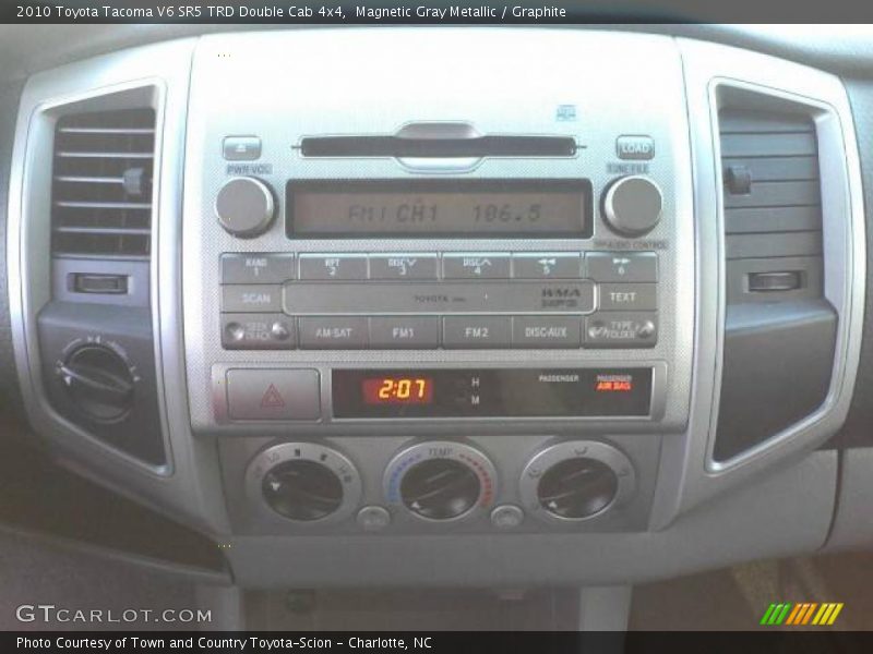 Magnetic Gray Metallic / Graphite 2010 Toyota Tacoma V6 SR5 TRD Double Cab 4x4