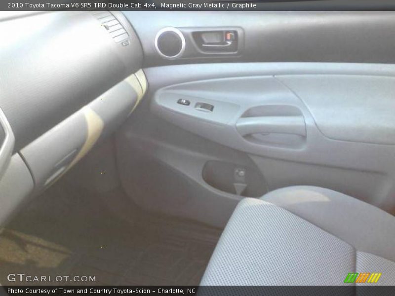 Magnetic Gray Metallic / Graphite 2010 Toyota Tacoma V6 SR5 TRD Double Cab 4x4