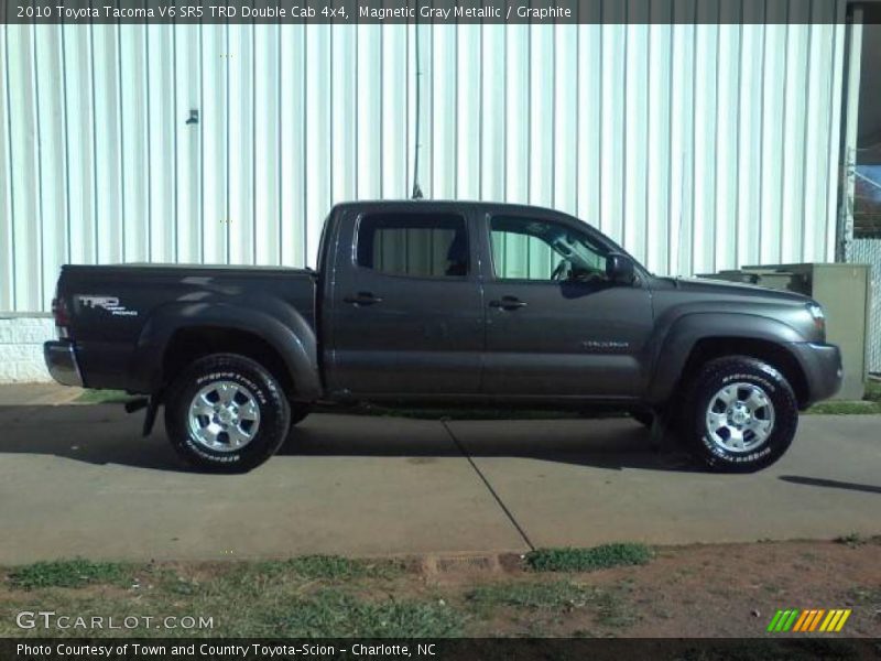 Magnetic Gray Metallic / Graphite 2010 Toyota Tacoma V6 SR5 TRD Double Cab 4x4