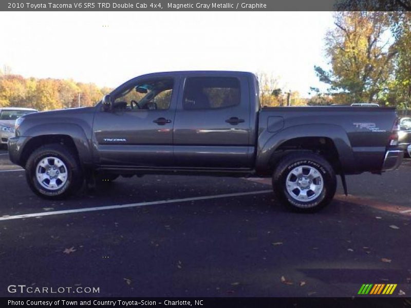 Magnetic Gray Metallic / Graphite 2010 Toyota Tacoma V6 SR5 TRD Double Cab 4x4