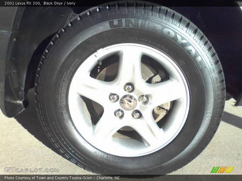 Black Onyx / Ivory 2001 Lexus RX 300