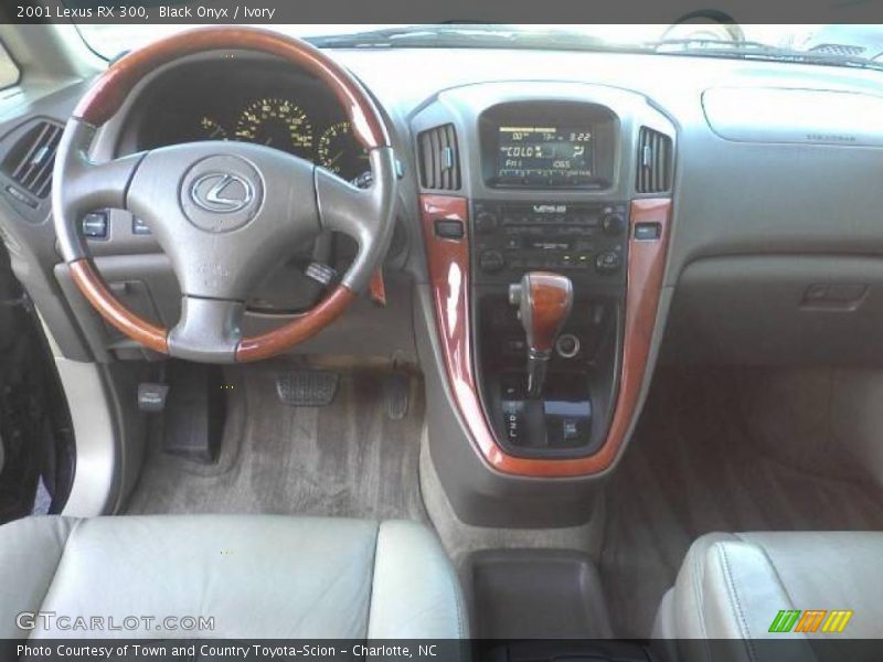 Black Onyx / Ivory 2001 Lexus RX 300