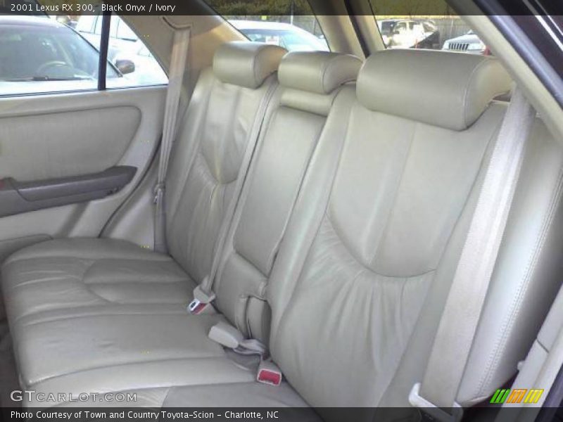 Black Onyx / Ivory 2001 Lexus RX 300