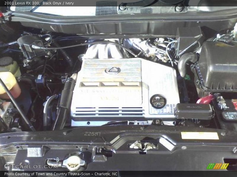Black Onyx / Ivory 2001 Lexus RX 300