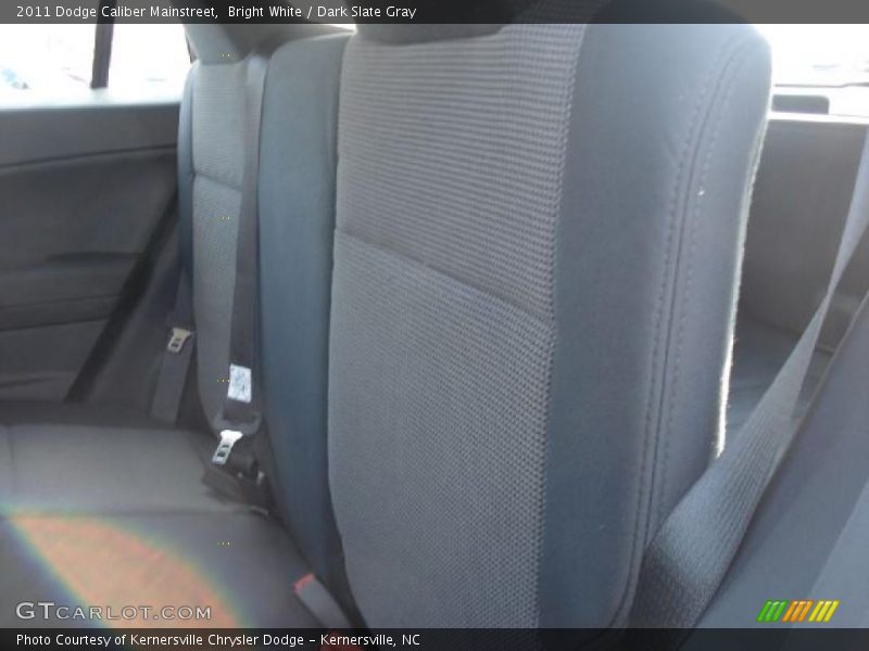 Bright White / Dark Slate Gray 2011 Dodge Caliber Mainstreet