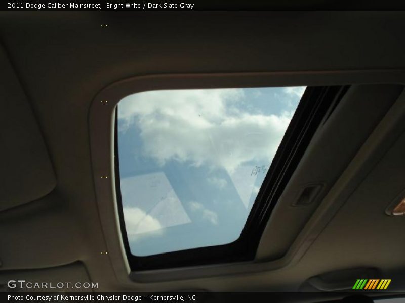 Sunroof of 2011 Caliber Mainstreet