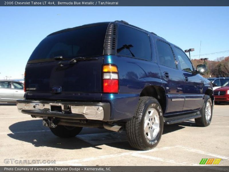 Bermuda Blue Metallic / Tan/Neutral 2006 Chevrolet Tahoe LT 4x4
