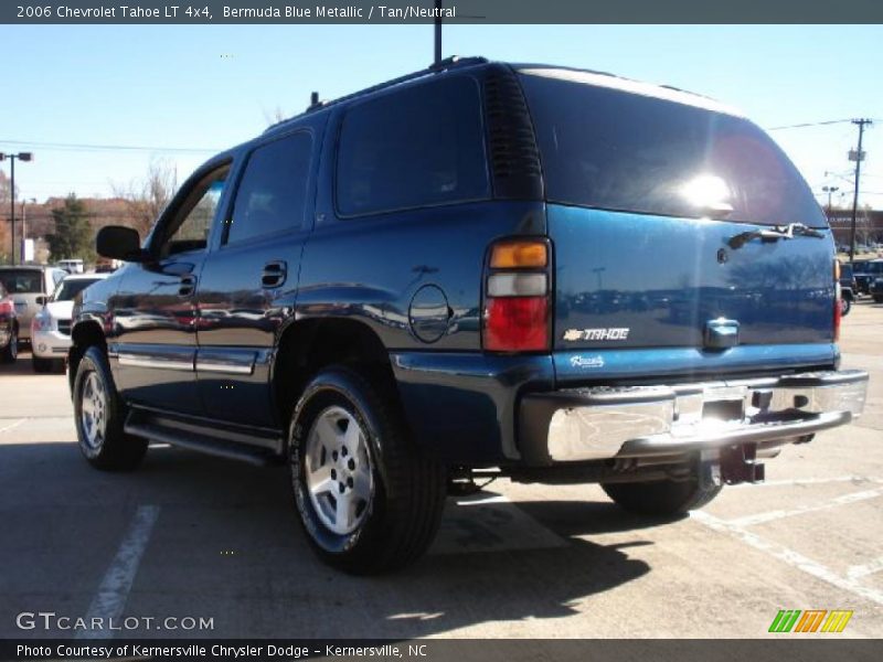 Bermuda Blue Metallic / Tan/Neutral 2006 Chevrolet Tahoe LT 4x4