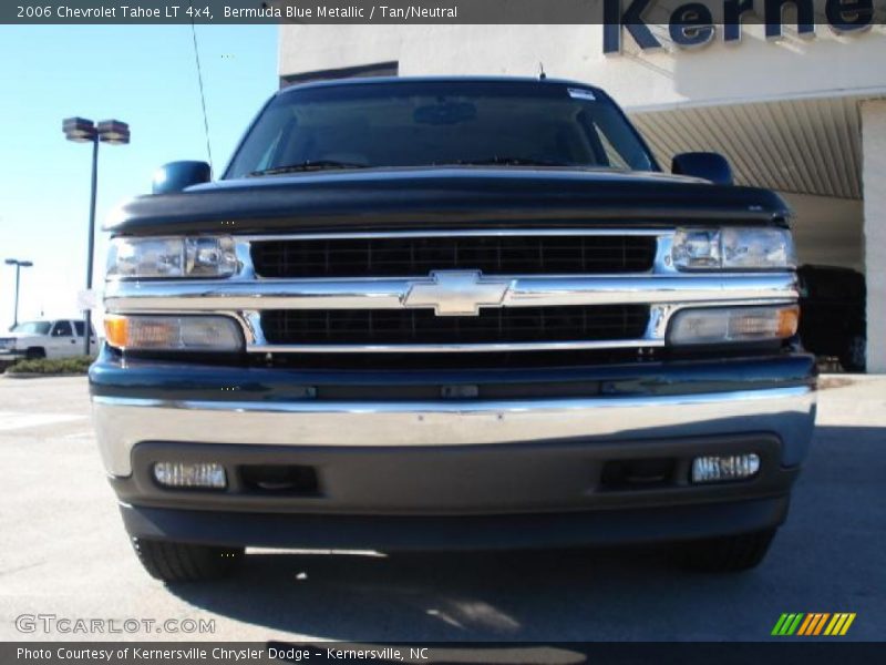 Bermuda Blue Metallic / Tan/Neutral 2006 Chevrolet Tahoe LT 4x4
