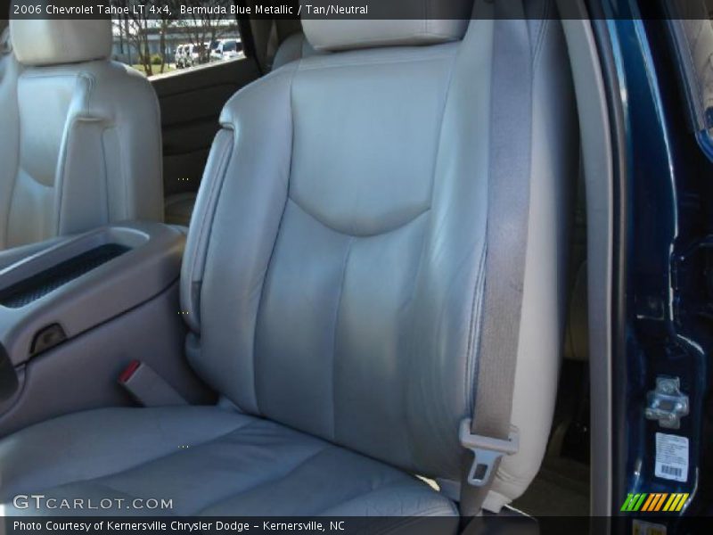Bermuda Blue Metallic / Tan/Neutral 2006 Chevrolet Tahoe LT 4x4