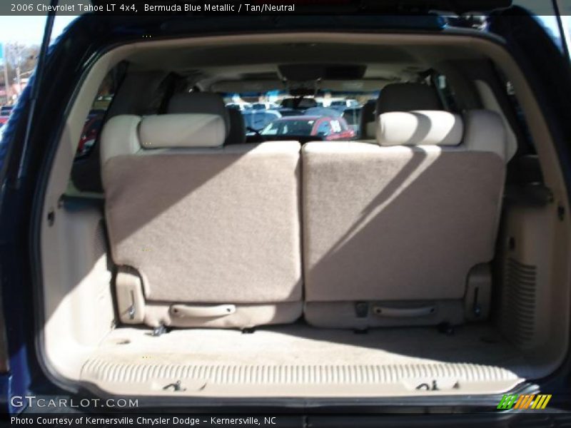 Bermuda Blue Metallic / Tan/Neutral 2006 Chevrolet Tahoe LT 4x4