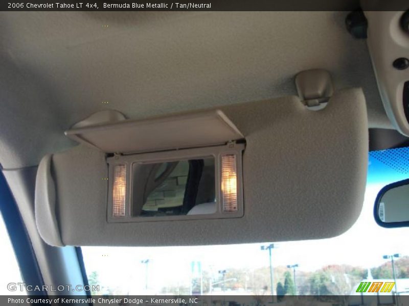 Bermuda Blue Metallic / Tan/Neutral 2006 Chevrolet Tahoe LT 4x4