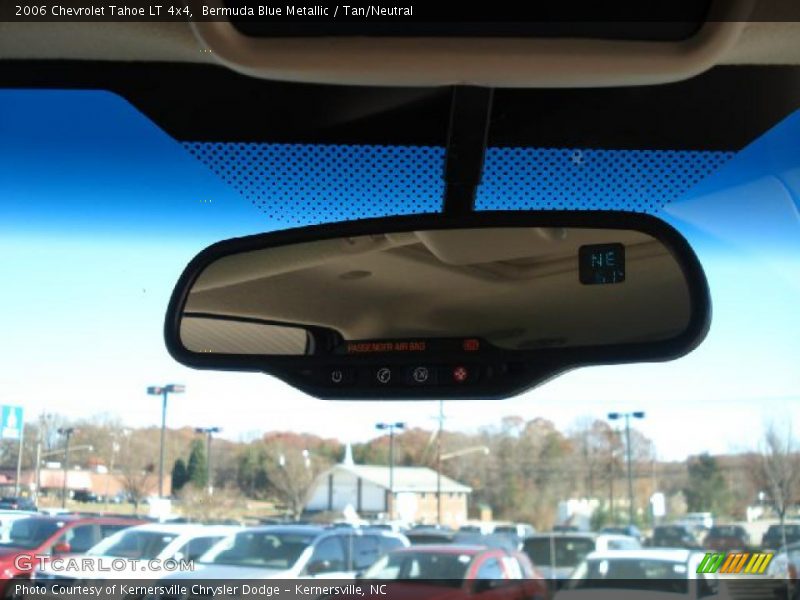 Bermuda Blue Metallic / Tan/Neutral 2006 Chevrolet Tahoe LT 4x4