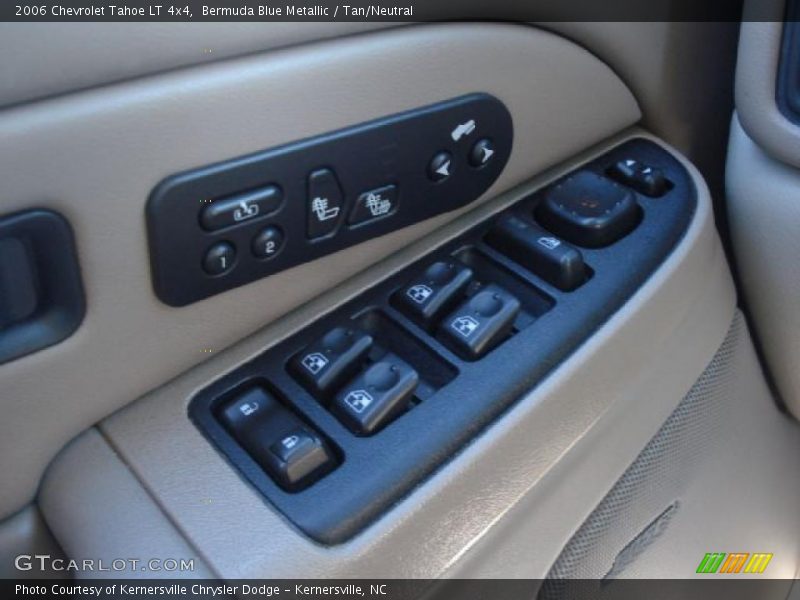 Bermuda Blue Metallic / Tan/Neutral 2006 Chevrolet Tahoe LT 4x4