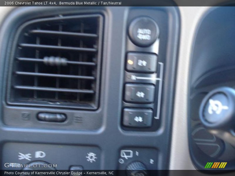 Bermuda Blue Metallic / Tan/Neutral 2006 Chevrolet Tahoe LT 4x4