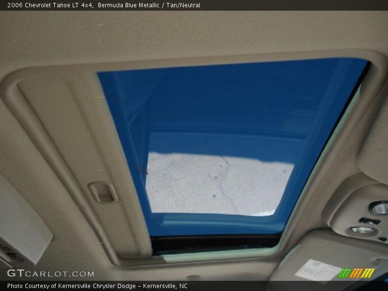 Bermuda Blue Metallic / Tan/Neutral 2006 Chevrolet Tahoe LT 4x4