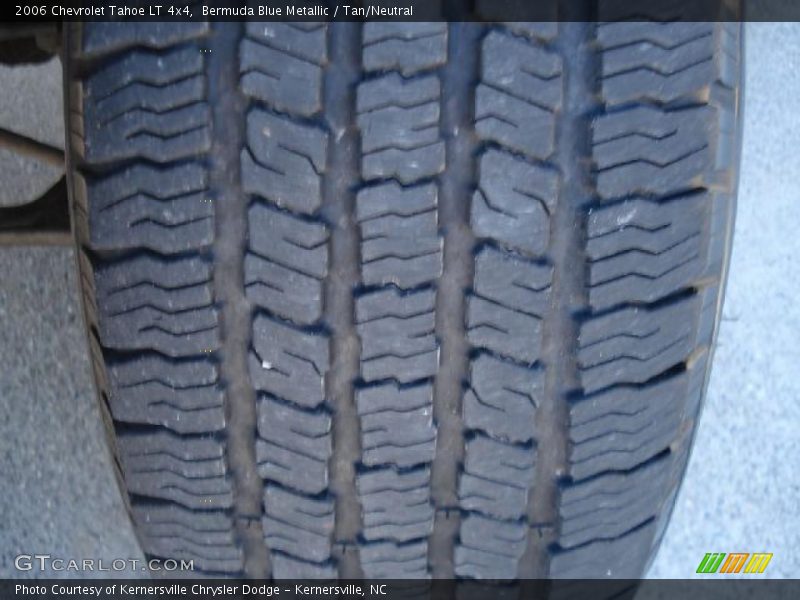 Bermuda Blue Metallic / Tan/Neutral 2006 Chevrolet Tahoe LT 4x4