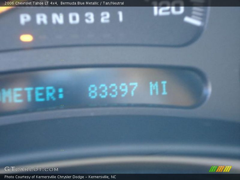 Bermuda Blue Metallic / Tan/Neutral 2006 Chevrolet Tahoe LT 4x4
