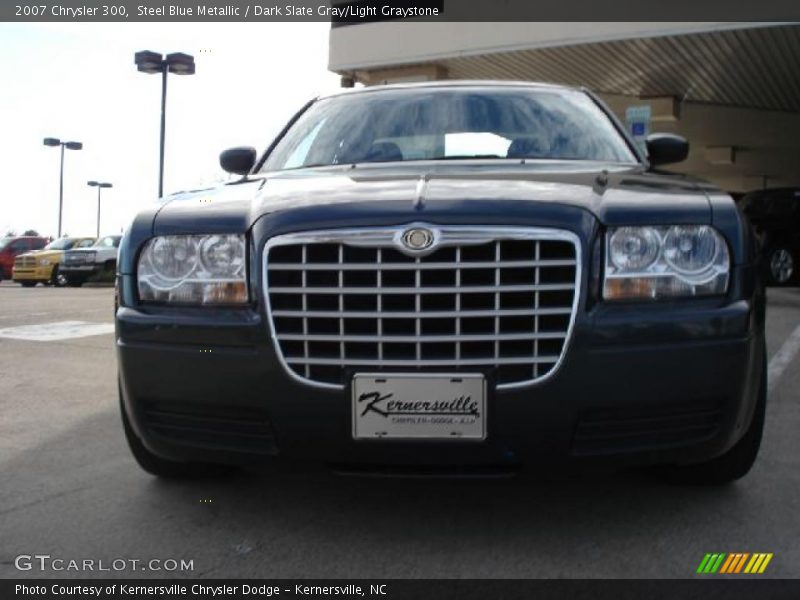 Steel Blue Metallic / Dark Slate Gray/Light Graystone 2007 Chrysler 300