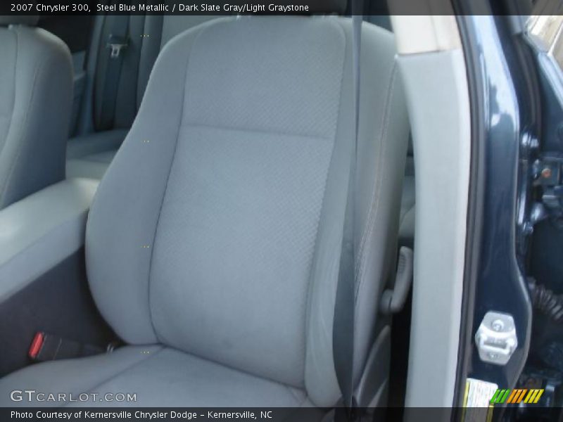 Steel Blue Metallic / Dark Slate Gray/Light Graystone 2007 Chrysler 300