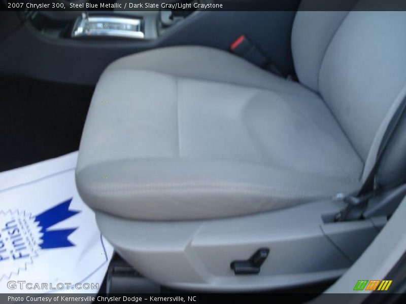 Steel Blue Metallic / Dark Slate Gray/Light Graystone 2007 Chrysler 300