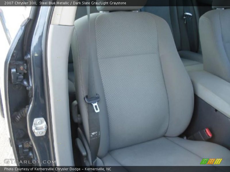 Steel Blue Metallic / Dark Slate Gray/Light Graystone 2007 Chrysler 300