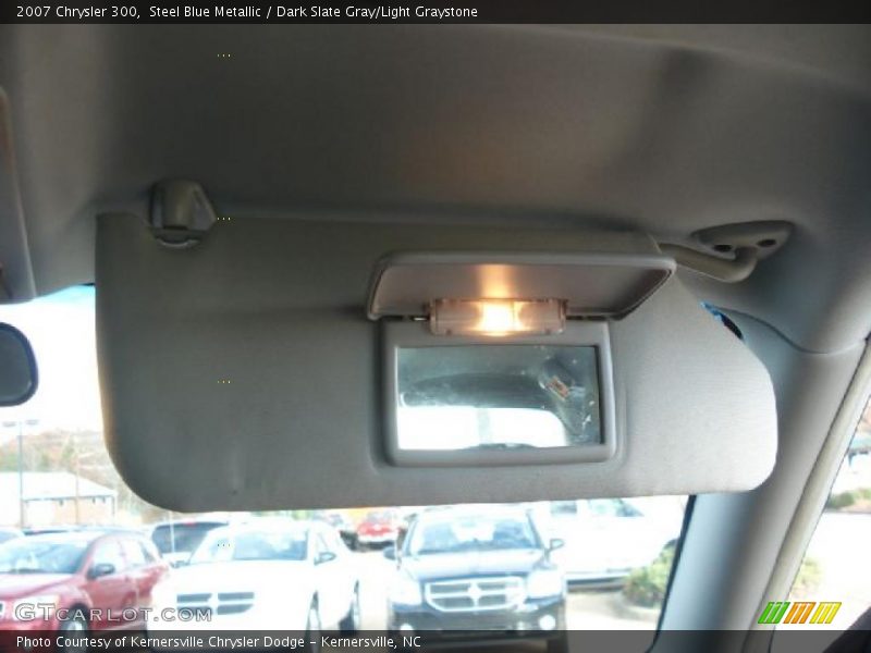 Steel Blue Metallic / Dark Slate Gray/Light Graystone 2007 Chrysler 300