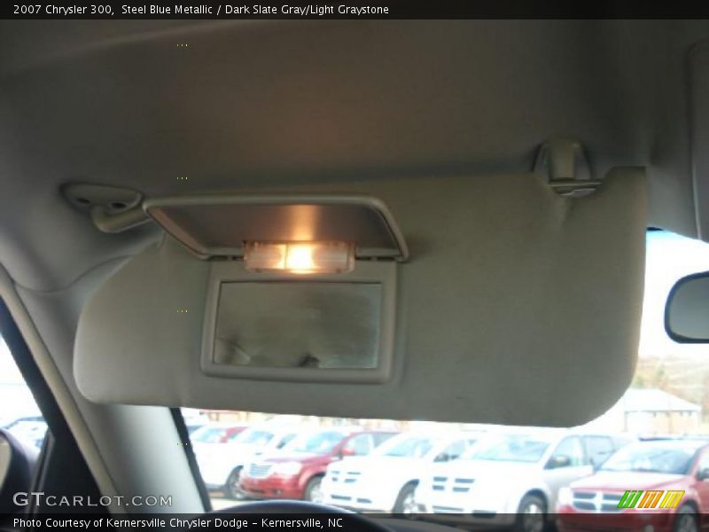 Steel Blue Metallic / Dark Slate Gray/Light Graystone 2007 Chrysler 300