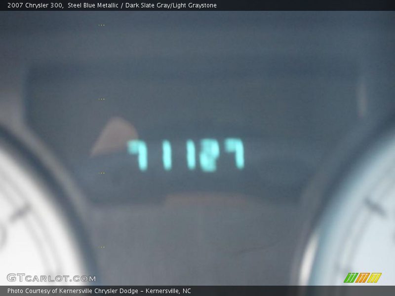 Steel Blue Metallic / Dark Slate Gray/Light Graystone 2007 Chrysler 300