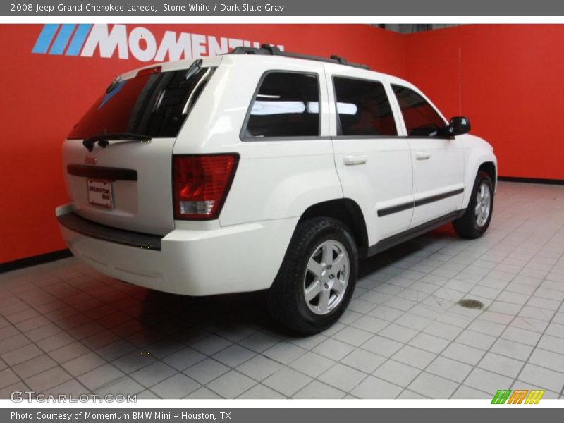 Stone White / Dark Slate Gray 2008 Jeep Grand Cherokee Laredo
