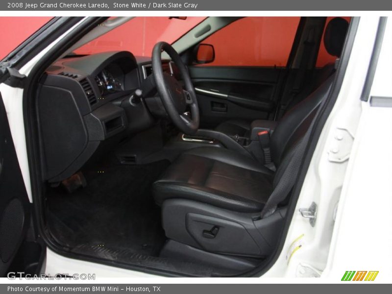 Stone White / Dark Slate Gray 2008 Jeep Grand Cherokee Laredo