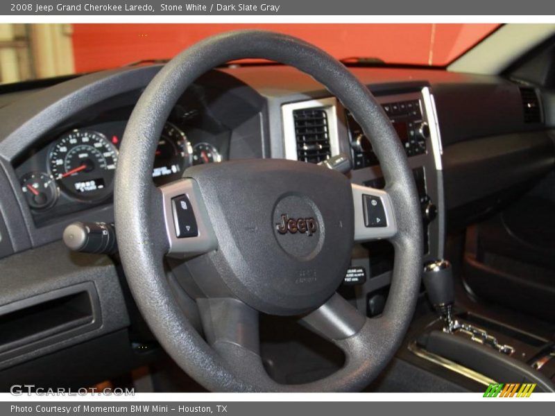 Stone White / Dark Slate Gray 2008 Jeep Grand Cherokee Laredo