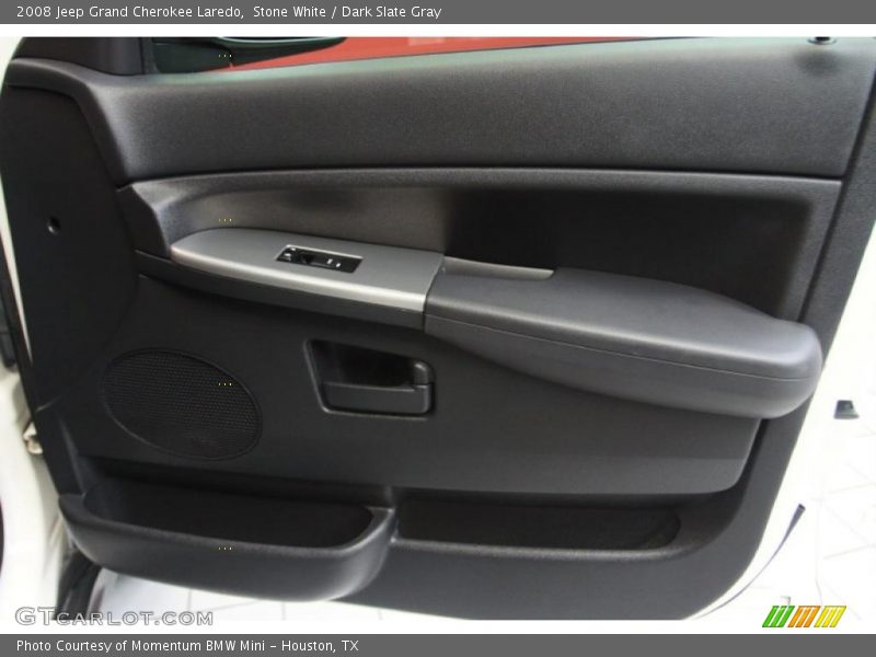Stone White / Dark Slate Gray 2008 Jeep Grand Cherokee Laredo
