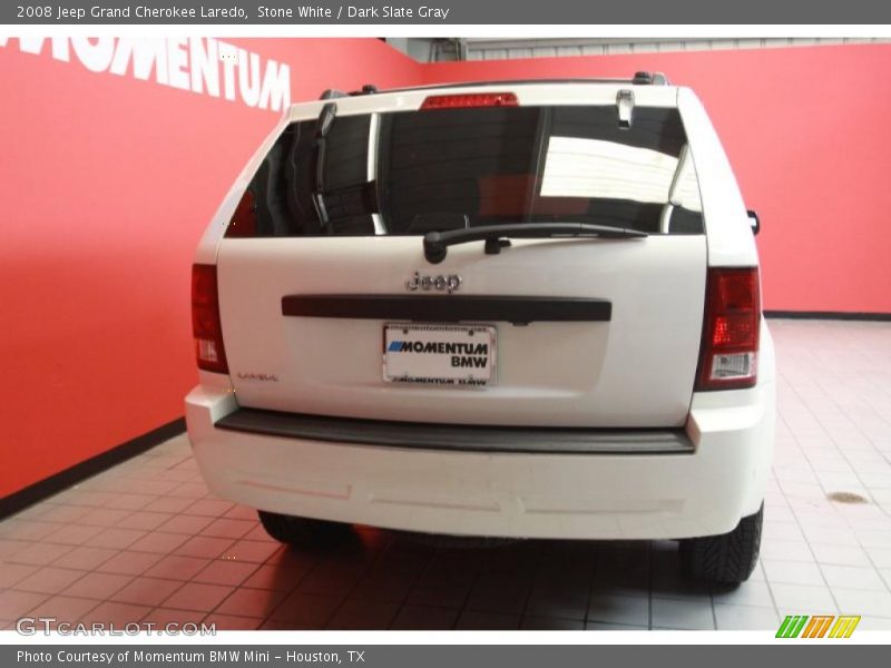 Stone White / Dark Slate Gray 2008 Jeep Grand Cherokee Laredo