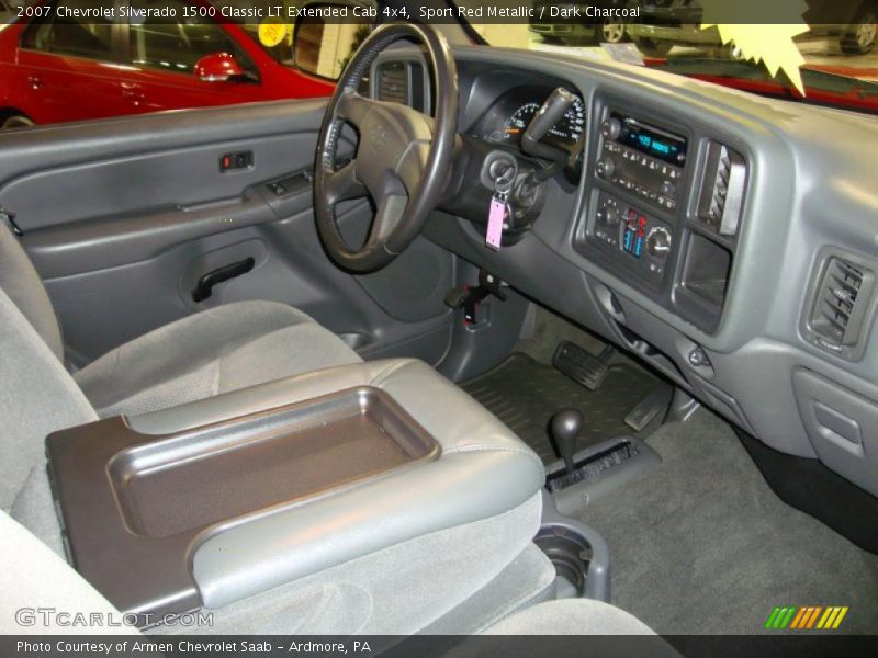 Sport Red Metallic / Dark Charcoal 2007 Chevrolet Silverado 1500 Classic LT Extended Cab 4x4