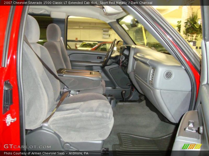 Sport Red Metallic / Dark Charcoal 2007 Chevrolet Silverado 1500 Classic LT Extended Cab 4x4