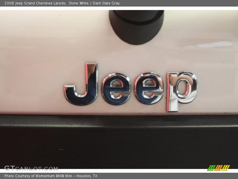 Stone White / Dark Slate Gray 2008 Jeep Grand Cherokee Laredo