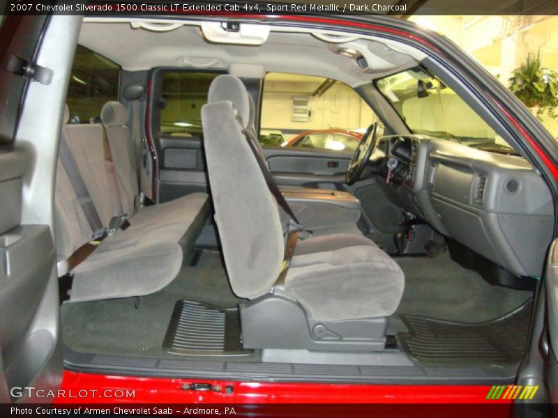 Sport Red Metallic / Dark Charcoal 2007 Chevrolet Silverado 1500 Classic LT Extended Cab 4x4