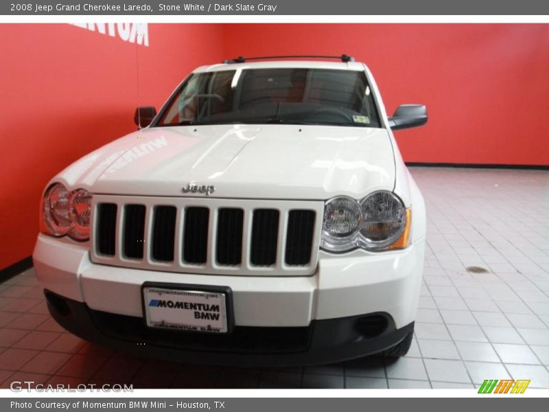 Stone White / Dark Slate Gray 2008 Jeep Grand Cherokee Laredo