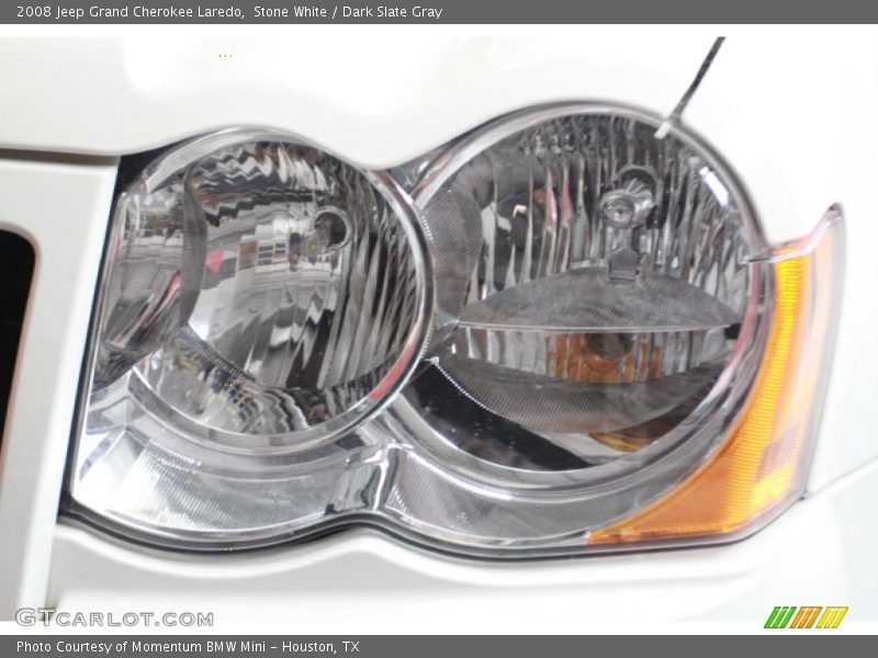 Stone White / Dark Slate Gray 2008 Jeep Grand Cherokee Laredo