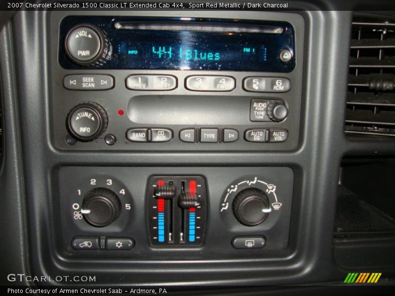 Sport Red Metallic / Dark Charcoal 2007 Chevrolet Silverado 1500 Classic LT Extended Cab 4x4