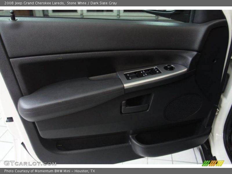 Stone White / Dark Slate Gray 2008 Jeep Grand Cherokee Laredo