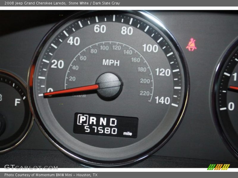 Stone White / Dark Slate Gray 2008 Jeep Grand Cherokee Laredo