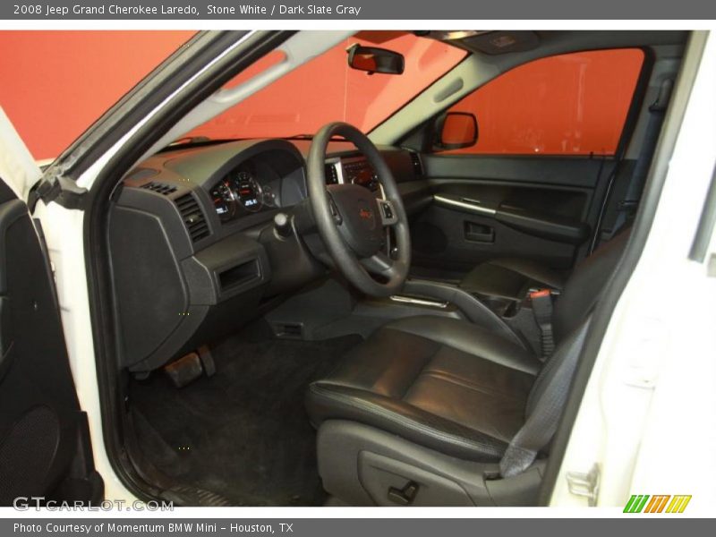 Stone White / Dark Slate Gray 2008 Jeep Grand Cherokee Laredo