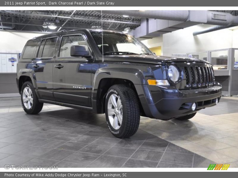 Dark Charcoal Pearl / Dark Slate Gray 2011 Jeep Patriot Sport