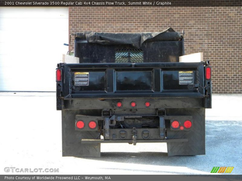 Summit White / Graphite 2001 Chevrolet Silverado 3500 Regular Cab 4x4 Chassis Plow Truck