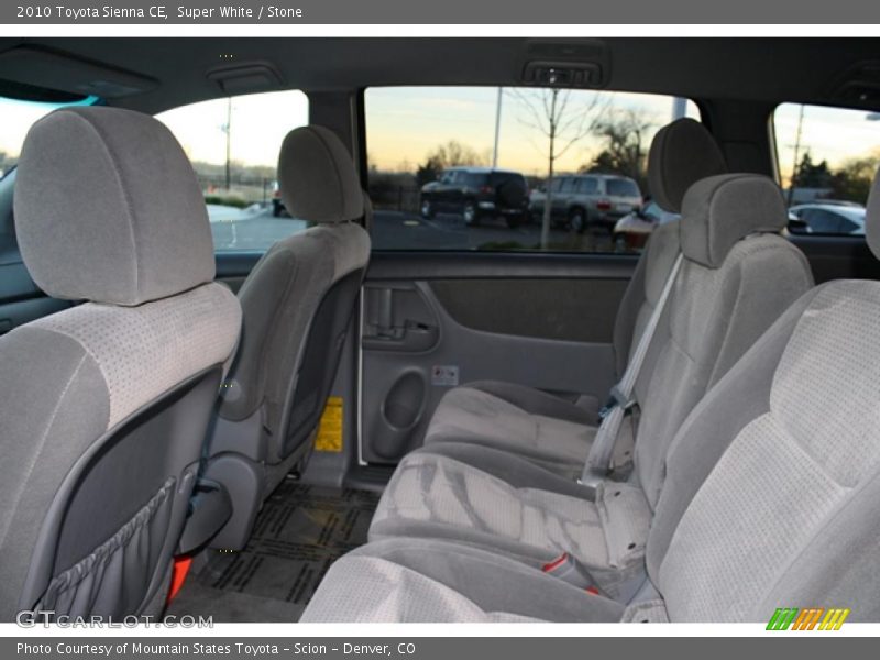 Super White / Stone 2010 Toyota Sienna CE